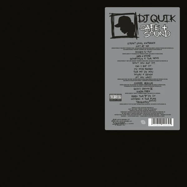 DJ Quik - Safe And Sound 2LP NEW