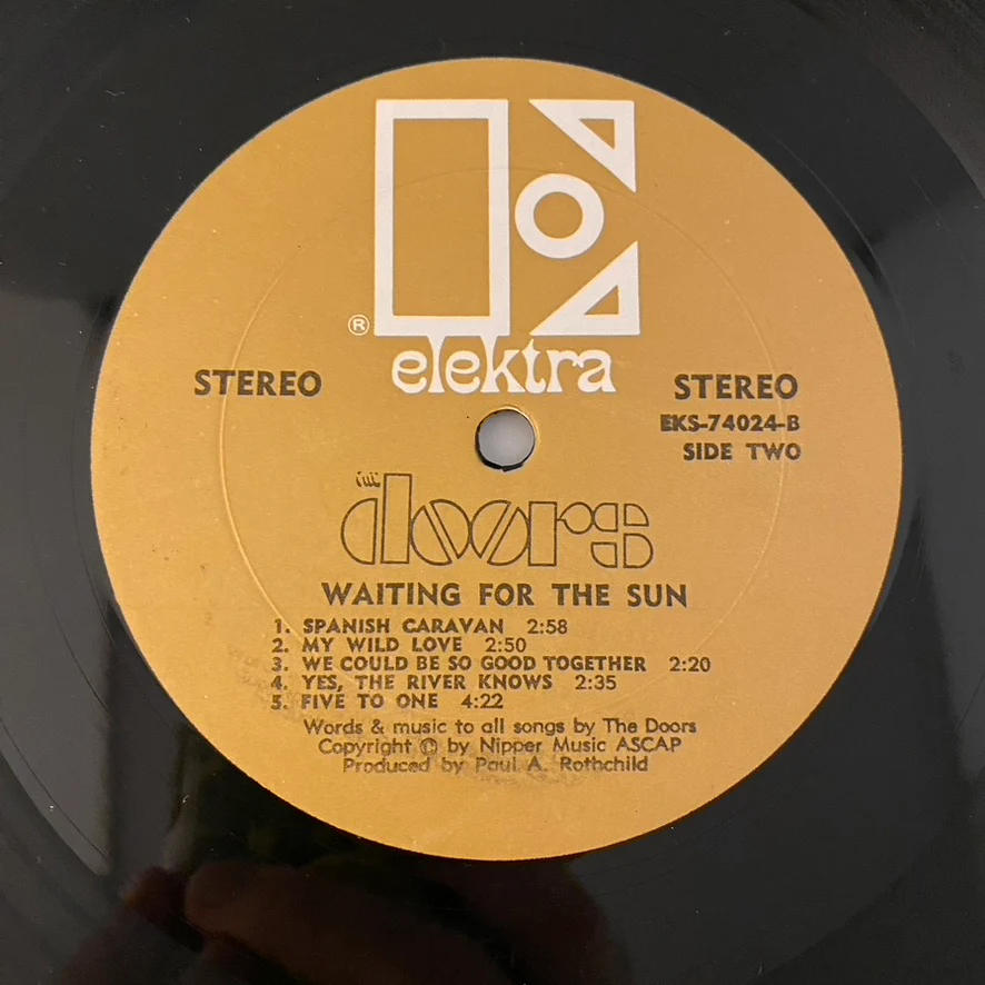 Doors – Waiting For The Sun LP USED VG+/VG+ 1968 Pressing Unipak Sleeve - Image 6