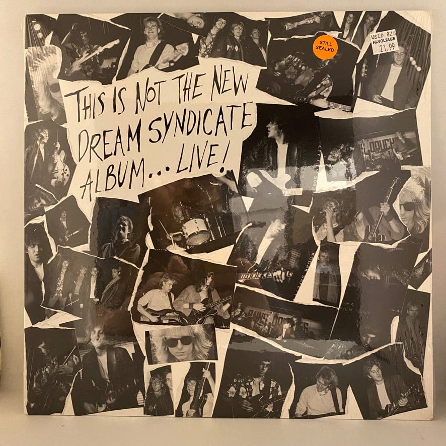 Dream Syndicate – This Is Not The New Dream Syndicate Album... Live! LP USED NOS STILL SEALED