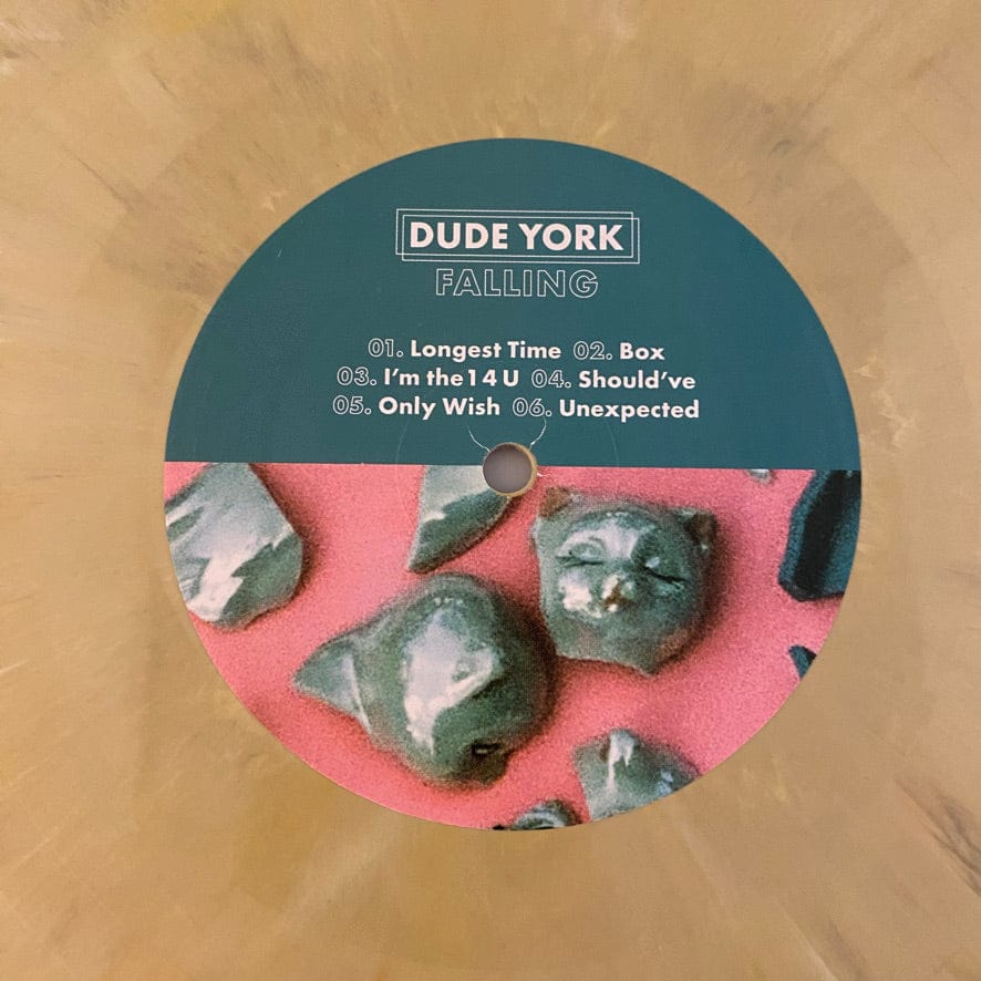 Dude York – Falling LP USED NM/NM Color Vinyl - Image 3