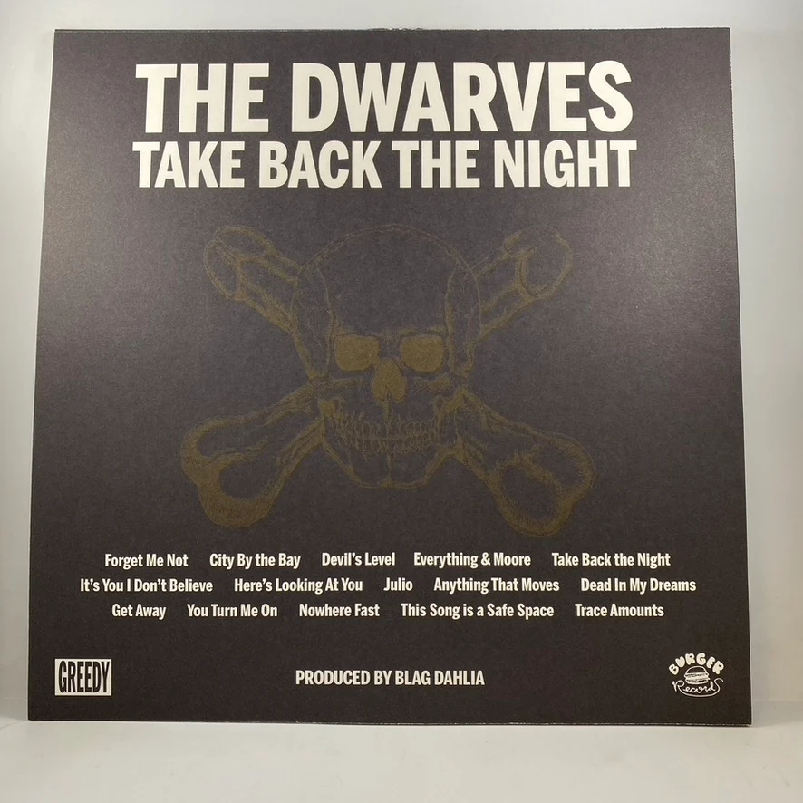 Dwarves – Take Back The Night LP USED Vinyl NM/VG+ Color Vinyl - Image 2
