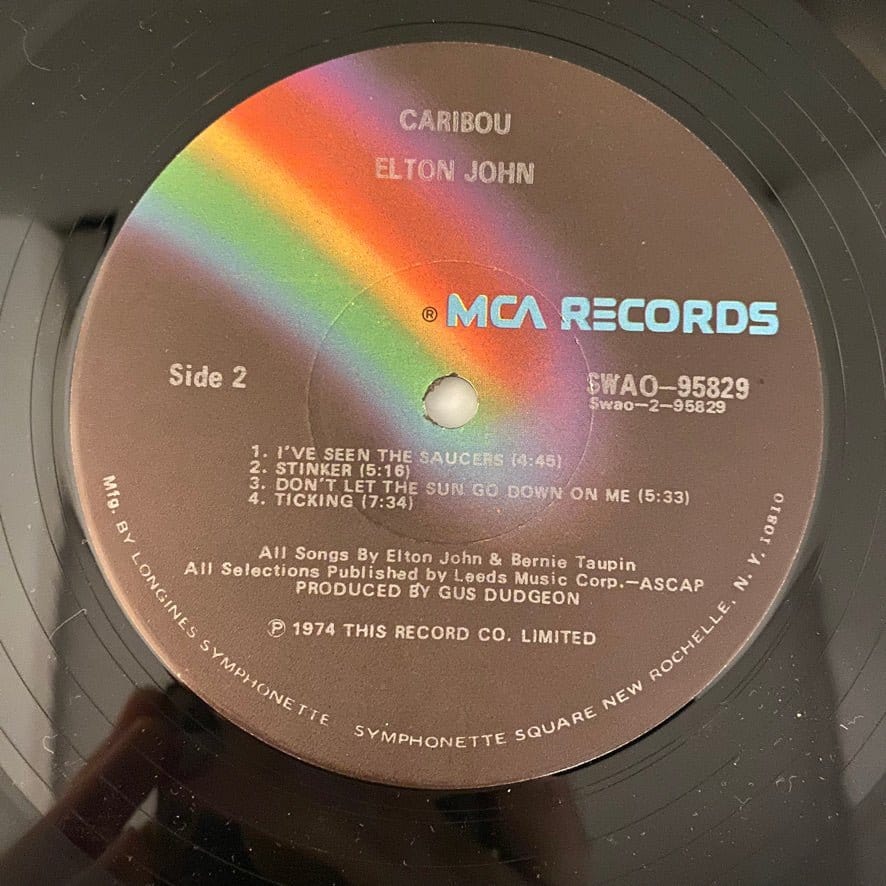 Elton John – Caribou LP USED NM/VG+ - Image 5