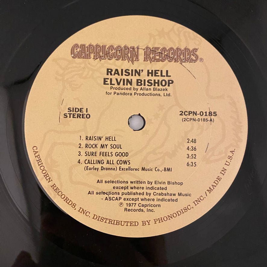 Elvin Bishop – Raisin' Hell 2LP USED VG++/VG+ 1977 Club Edition - Image 4