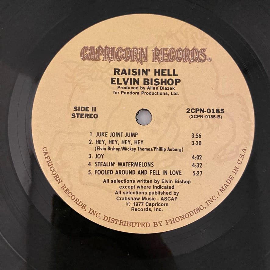 Elvin Bishop – Raisin' Hell 2LP USED VG++/VG+ 1977 Club Edition - Image 5