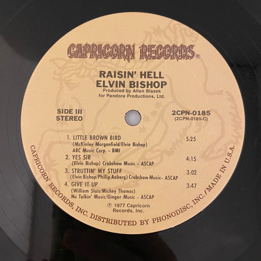 Elvin Bishop – Raisin' Hell 2LP USED VG++/VG+ 1977 Club Edition - Image 6