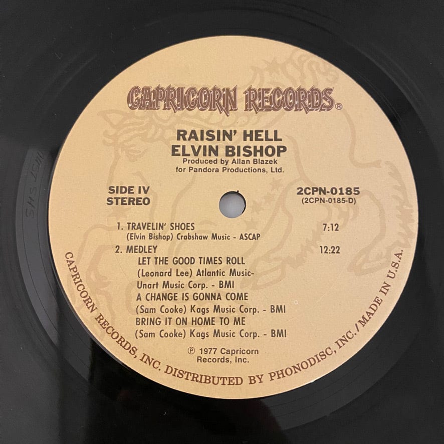 Elvin Bishop – Raisin' Hell 2LP USED VG++/VG+ 1977 Club Edition - Image 7