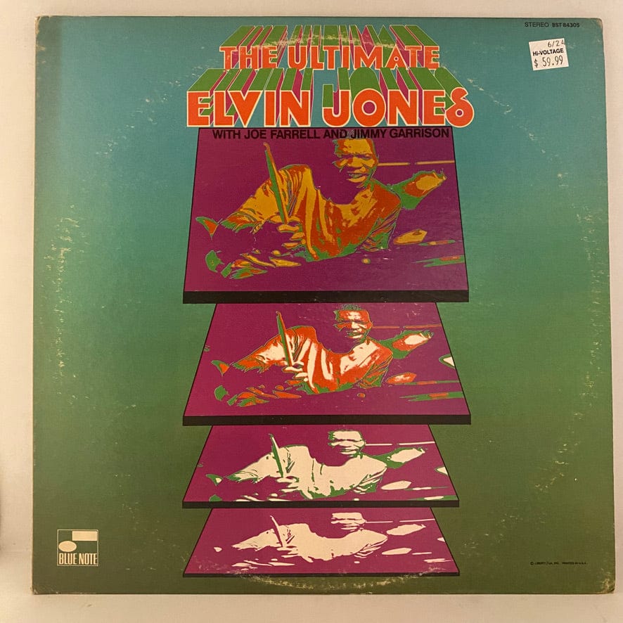 Elvin Jones – The Ultimate LP USED NM/VG+ 1968 Pressing