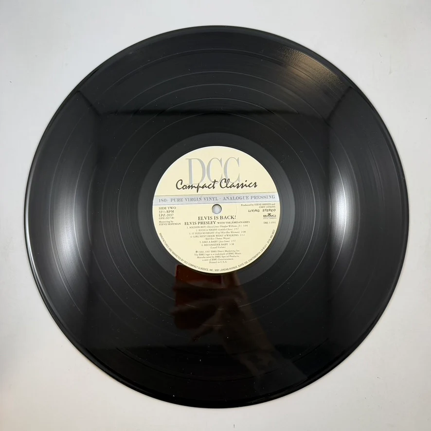 Elvis Presley – Elvis Is Back! LP USED Vinyl VG++/VG++ Audiophile - Image 4