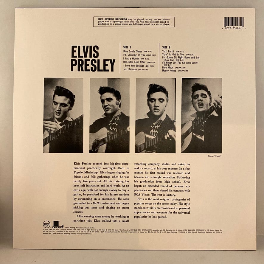 Elvis Presley – Elvis Presley LP USED NM/VG++ - Image 2