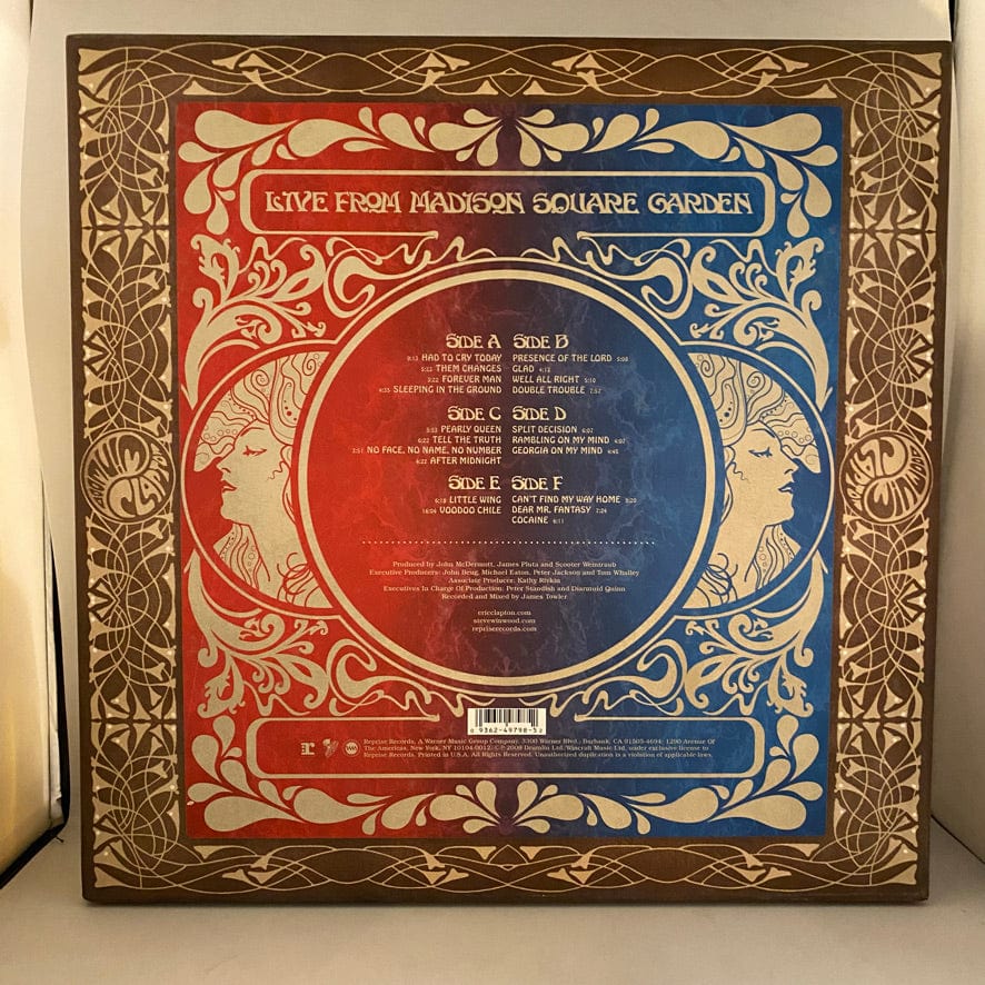 Eric Clapton And Steve Winwood – Live From Madison Square Garden 3LP Box Set USED VG++/VG++ - Image 2