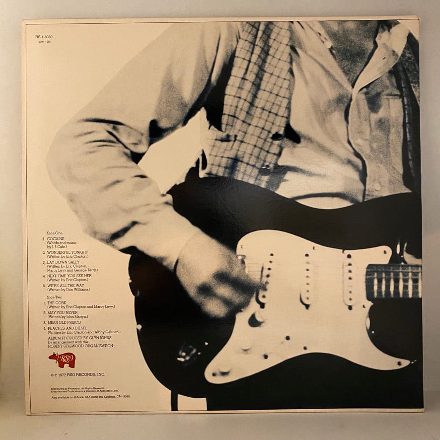 Eric Clapton – Slowhand LP USED VG++/VG+ 1977 Pressing - Image 2