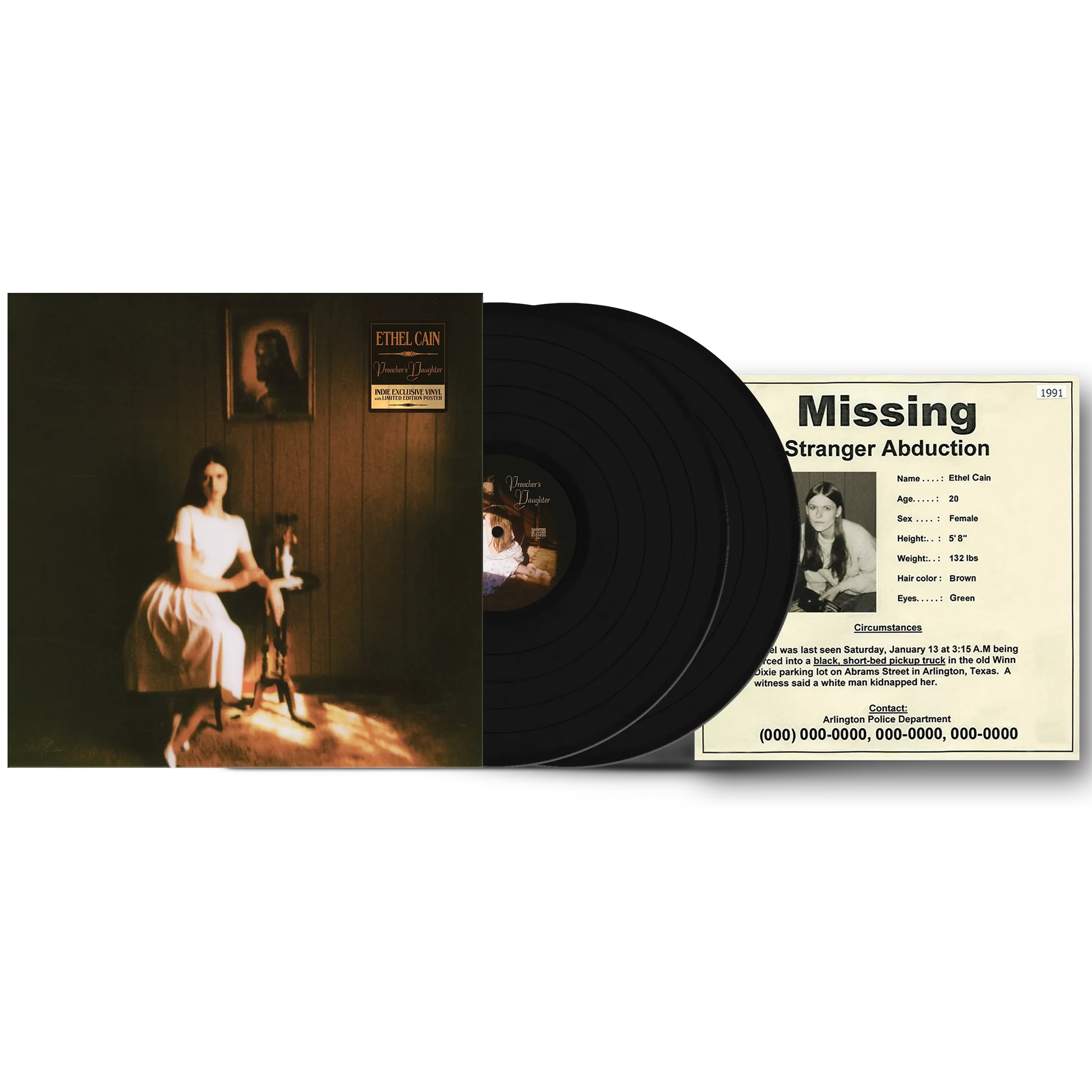 Ethel Cain - Preacher's Daughter 2LP NEW INDIE VINYL W/ POSTER