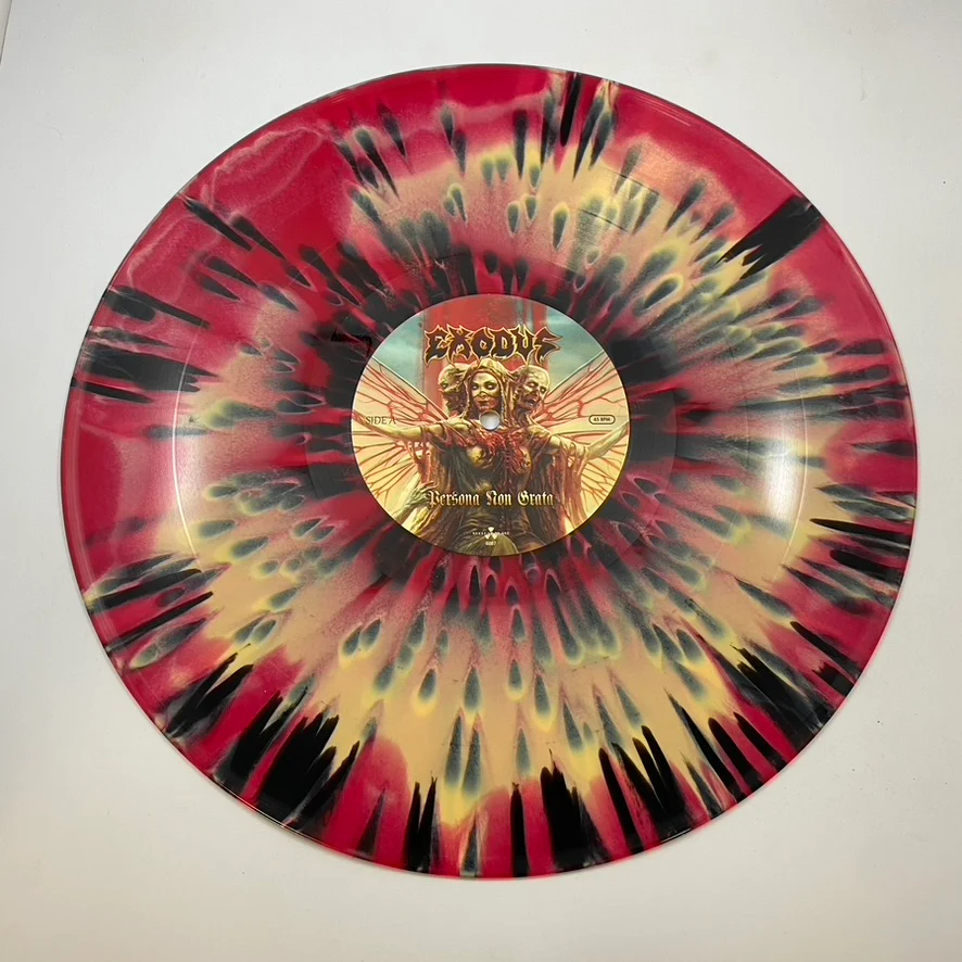 Exodus – Persona Non Grata LP USED Vinyl NM/VG+ / Color Vinyl - Image 4