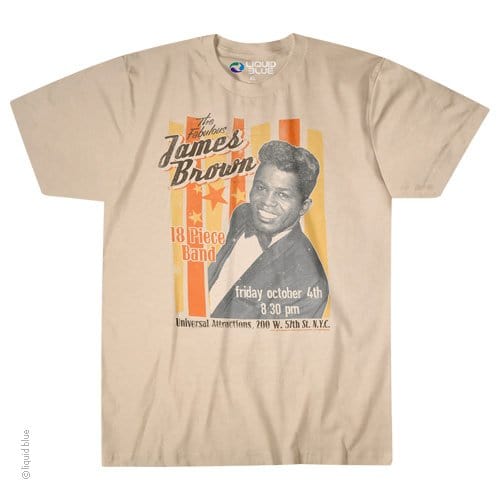 Fabulous James Brown SHIRT NEW