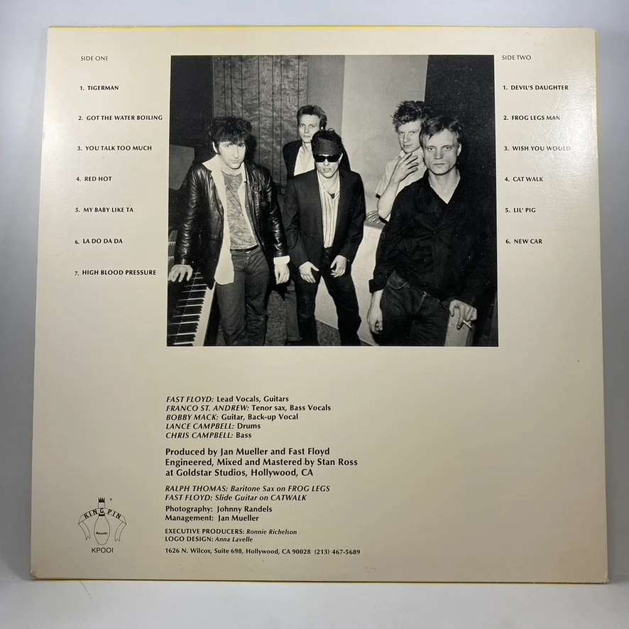 Fast Floyd & The Famous Firebirds – Devil's Daughter LP USED Vinyl VG+/VG+ - Image 2