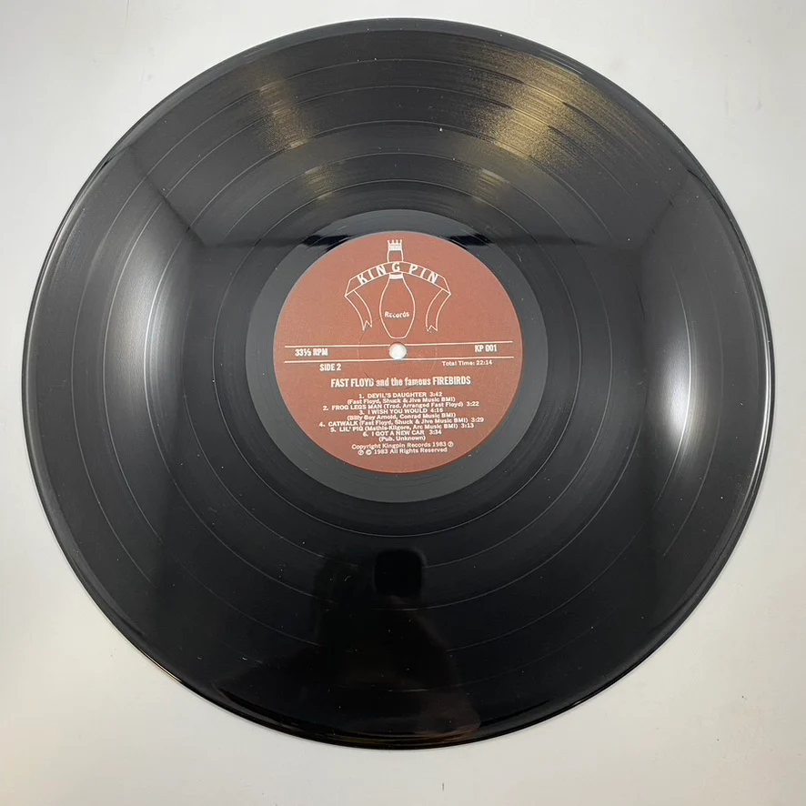Fast Floyd & The Famous Firebirds – Devil's Daughter LP USED Vinyl VG+/VG+ - Image 4