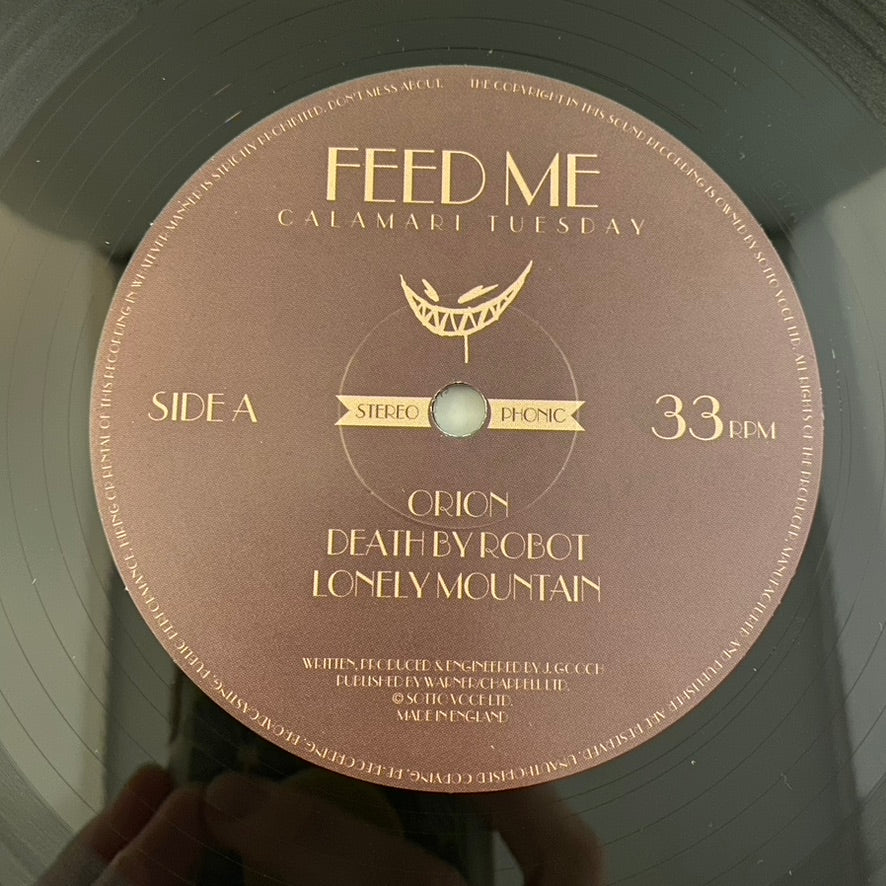 Feed Me – Calamari Tuesday 3LP USED VG++/NM - Image 3