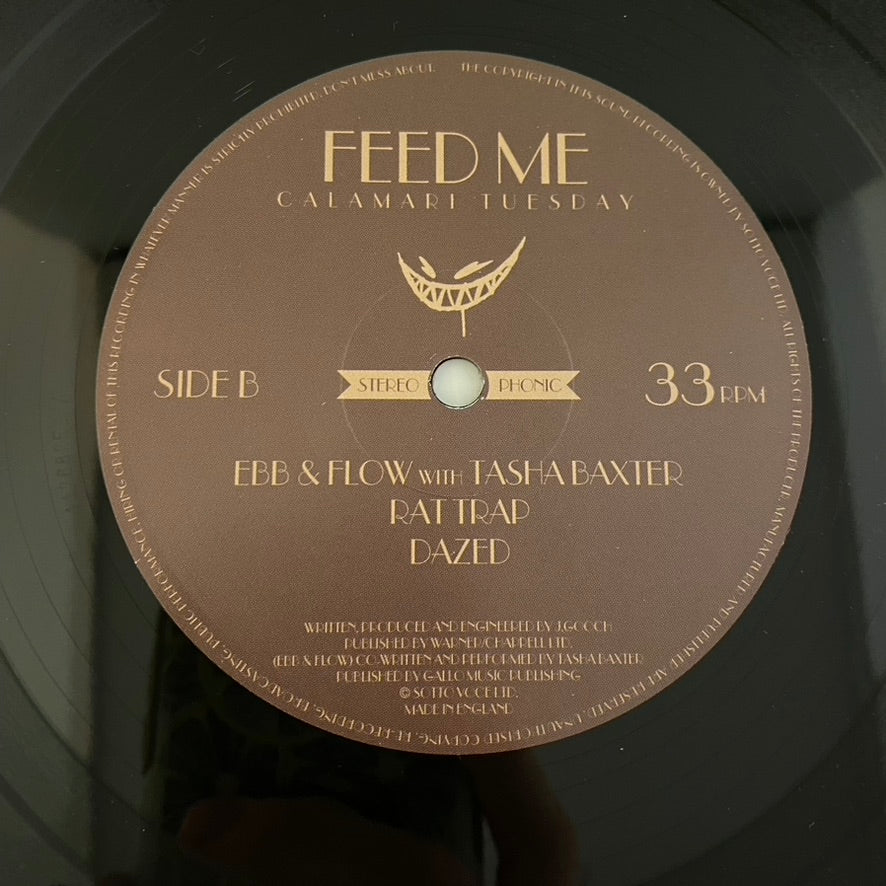 Feed Me – Calamari Tuesday 3LP USED VG++/NM - Image 4