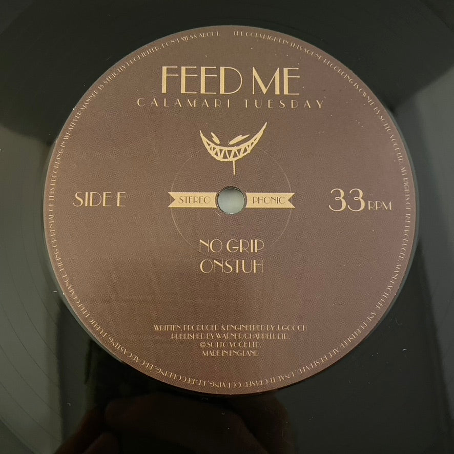 Feed Me – Calamari Tuesday 3LP USED VG++/NM - Image 7