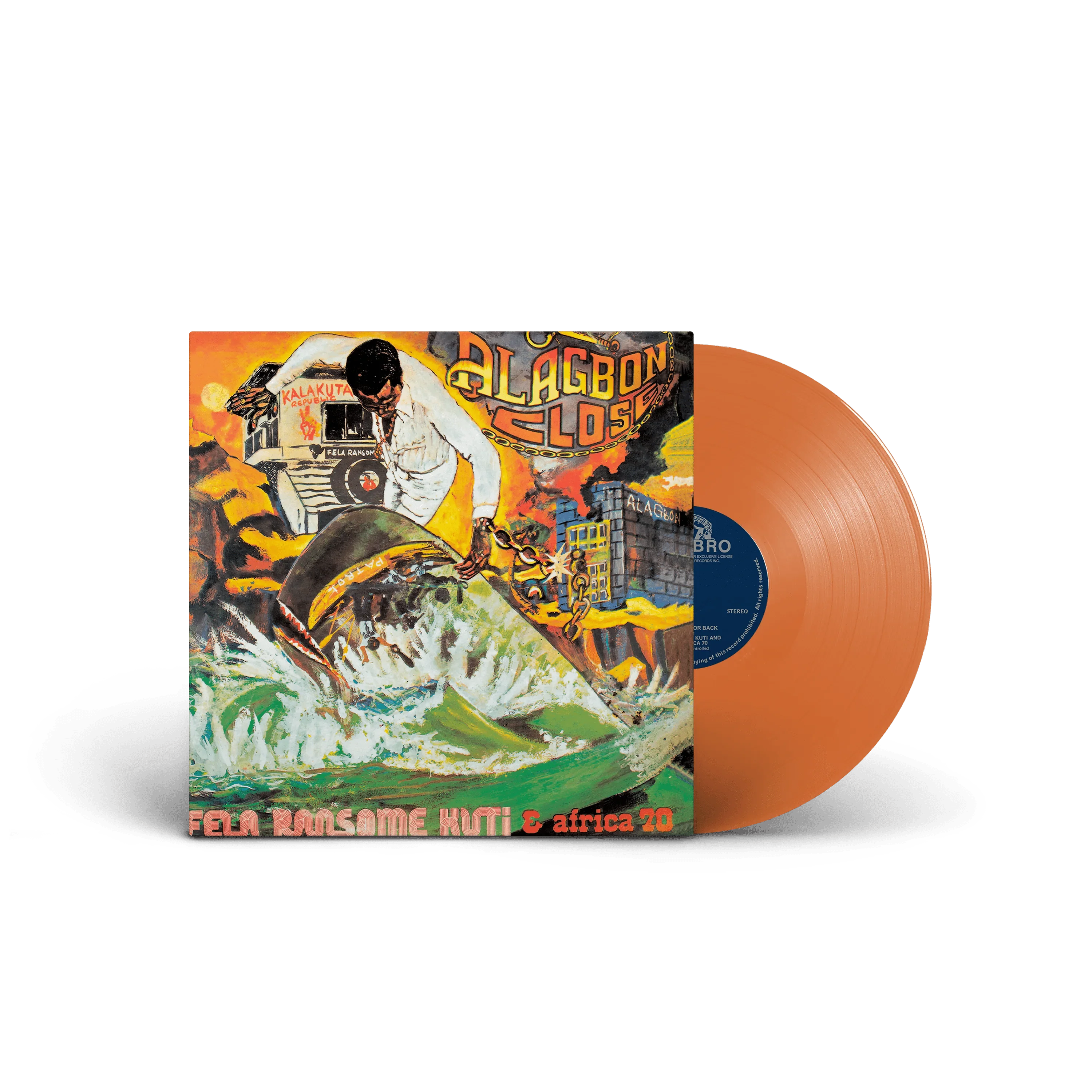 Fela Kuti - Alagbon Close LP NEW ORANGE VINYL