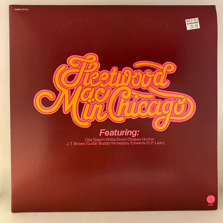Fleetwood Mac – Fleetwood Mac In Chicago 2LP USED VG++/VG+