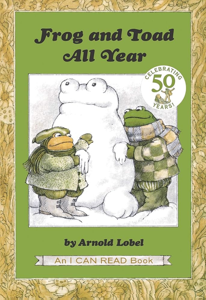 Frog and Toad All Year (I Can Read Level 2) by Arnold Lobel