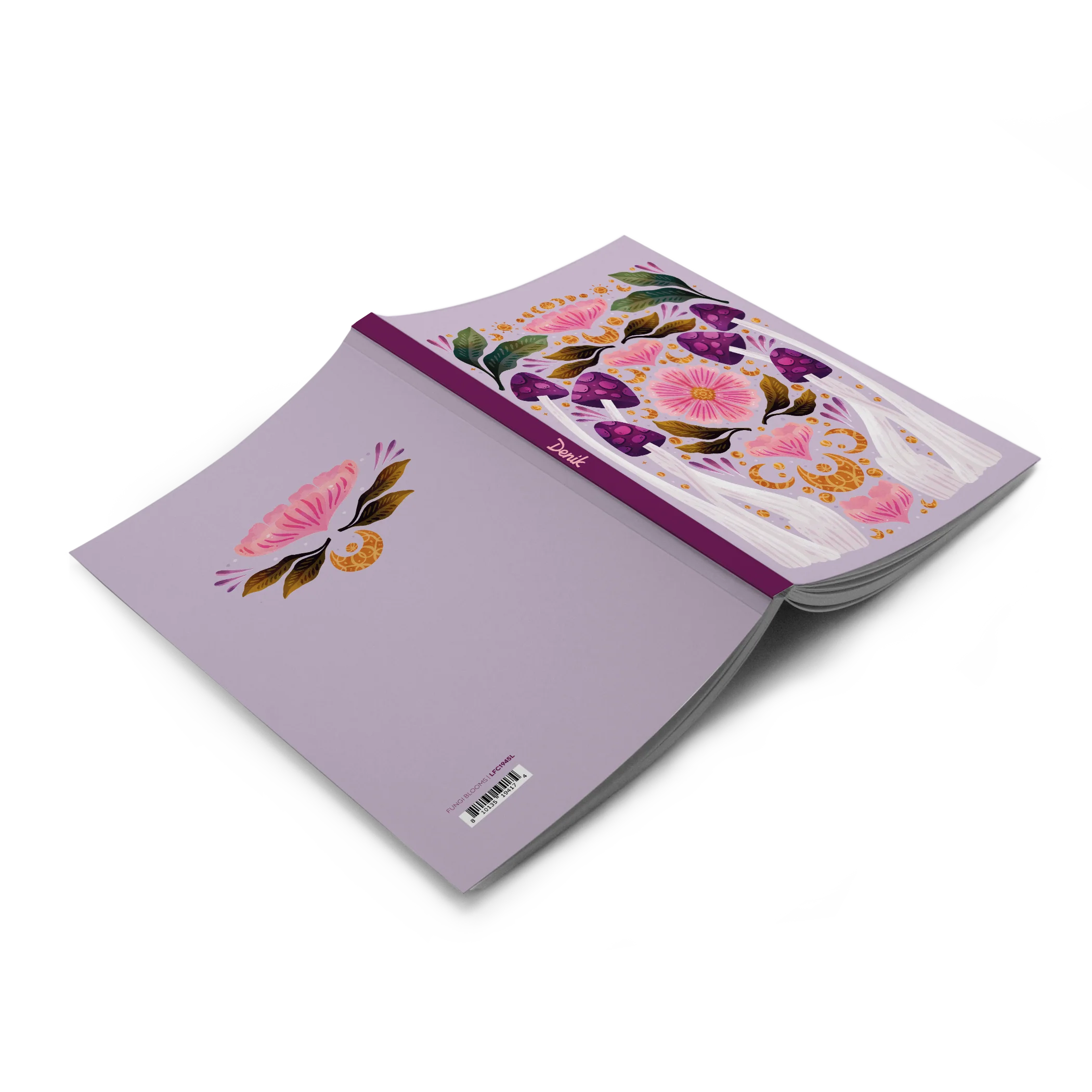 Fungi Blooms Classic Layflat Journal Notebook - Image 2