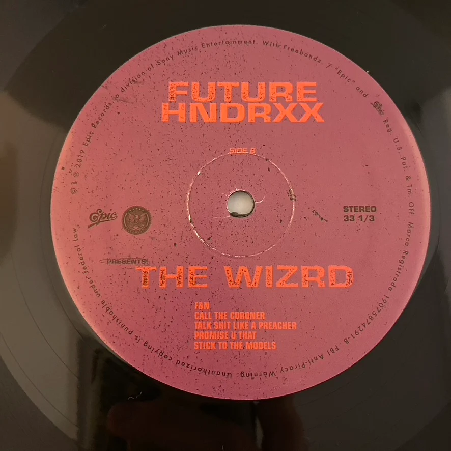 Future Hndrxx – The Wizrd 2LP USED VG++/NM 2019 Pressing - Image 4