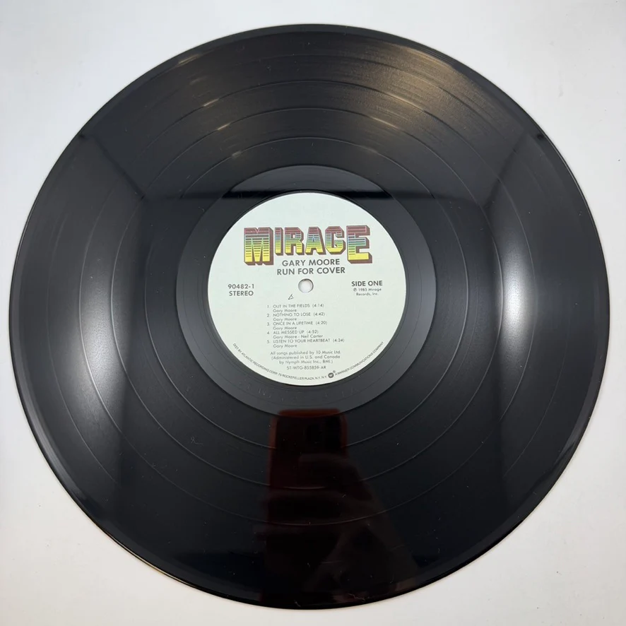 Gary Moore – Run For Cover LP USED Vinyl NM/VG++ - Image 3
