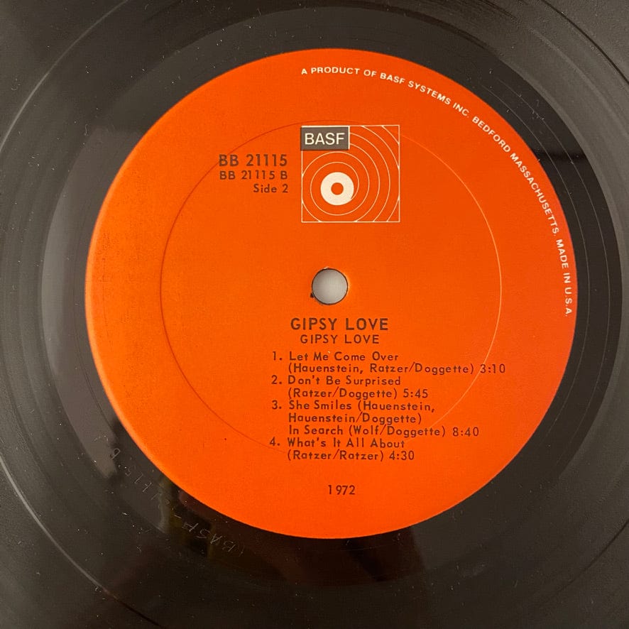 Gipsy Love – Gipsy Love LP USED NM/VG - Image 6