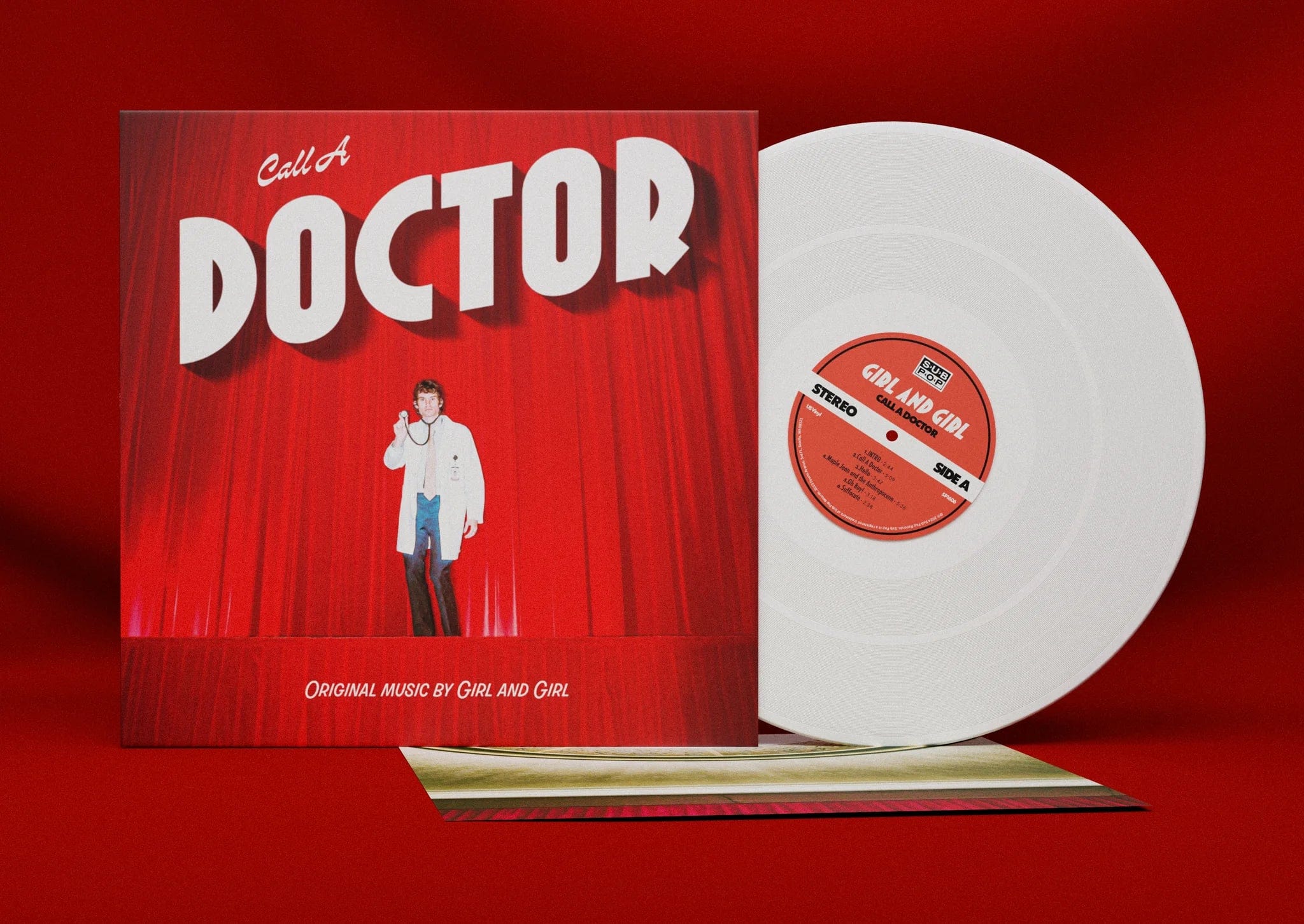 Girl and Girl - Call A Doctor LP NEW LOSER EDITION