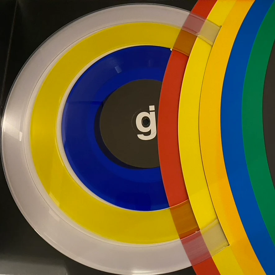 Glassjaw – Coloring Book 12"/10"/7" USED VG/VG++ Clear/Yellow/Blue Vinyl 2021 Pressing NO CD - Image 5