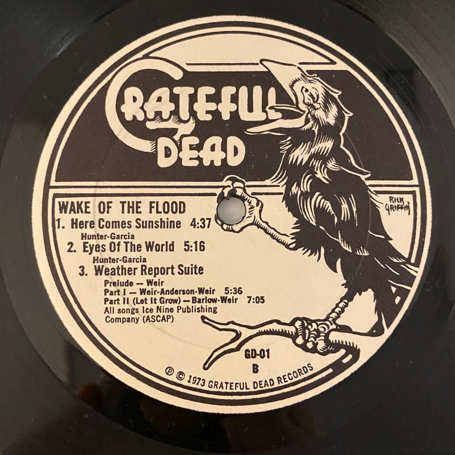 Grateful Dead – Wake Of The Flood LP USED VG+/VG+ - Image 4