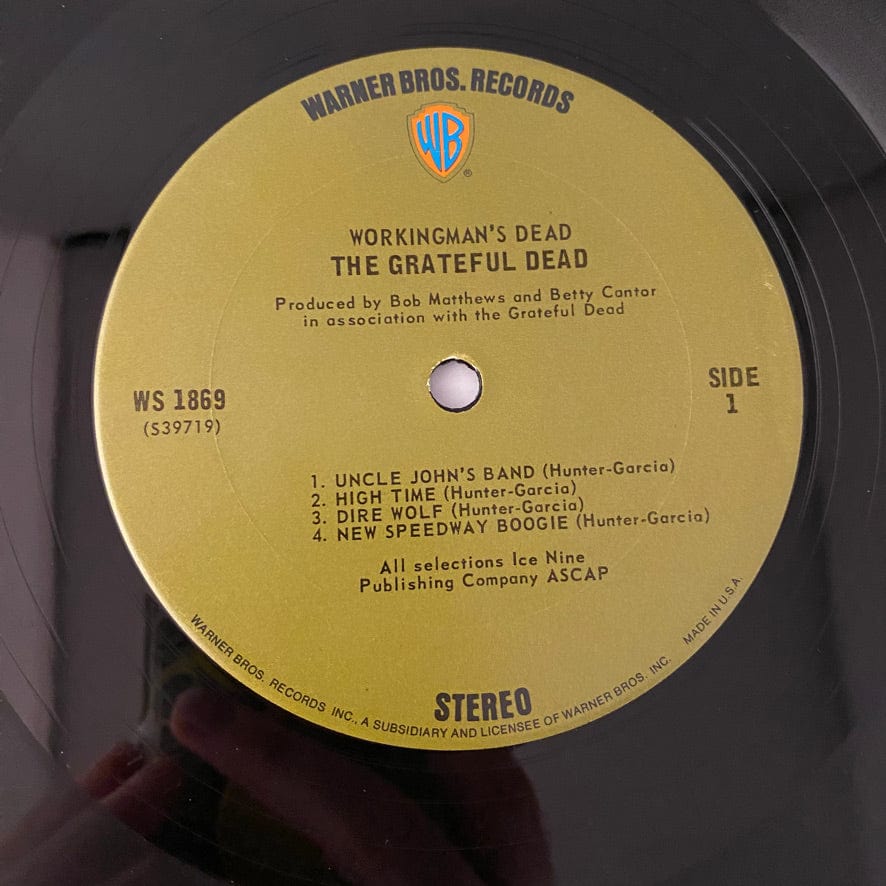 Grateful Dead – Workingman's Dead LP USED VG+/VG+ 1970 Pressing - Image 3