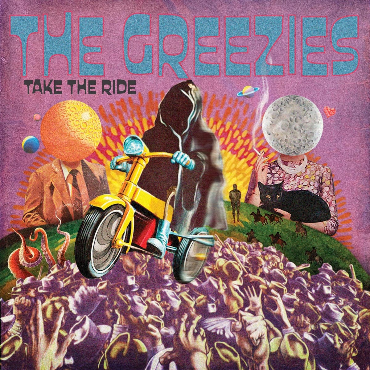 Greezies - Take The Ride LP NEW 45 RPM