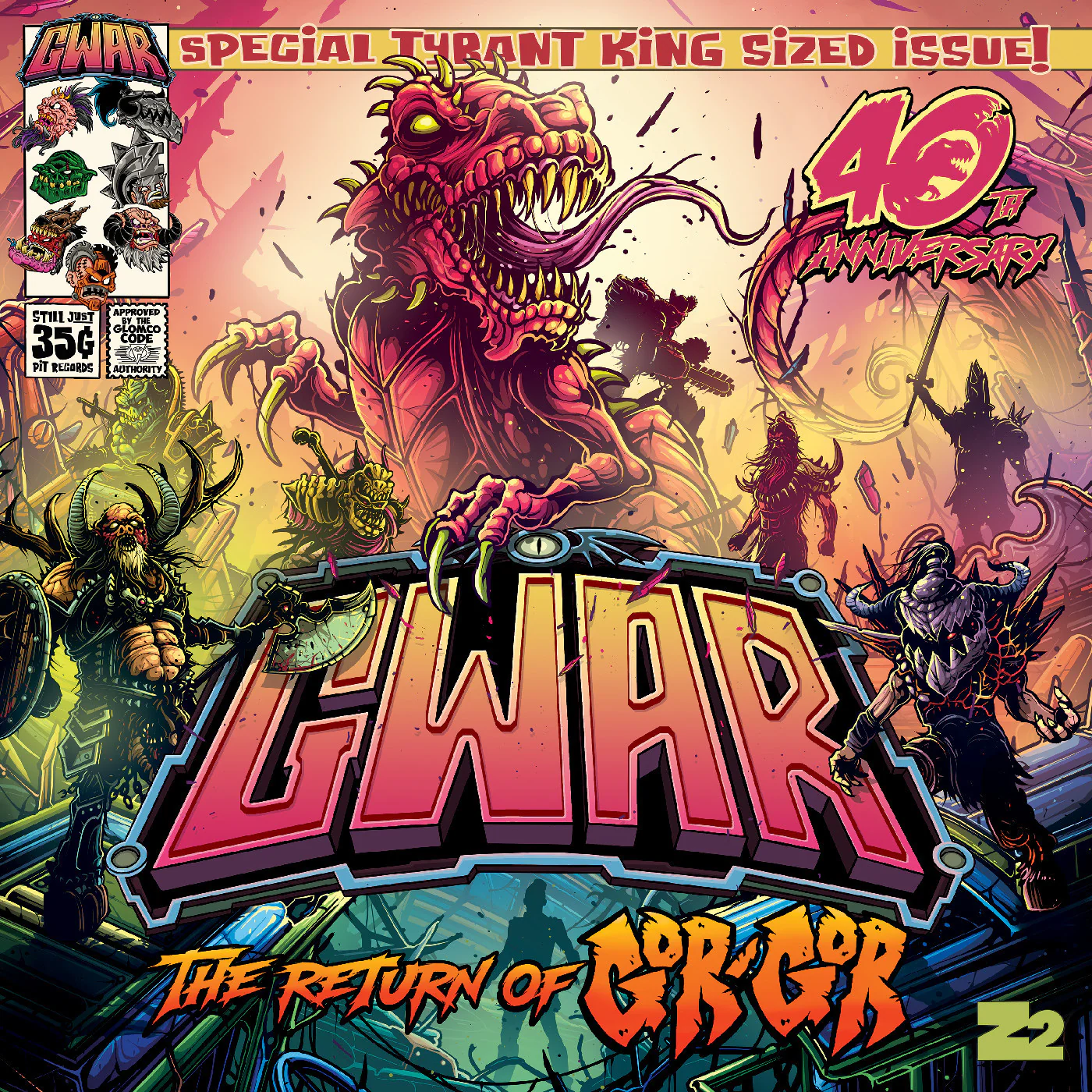 GWAR - The Return of Gor Gor LP NEW
