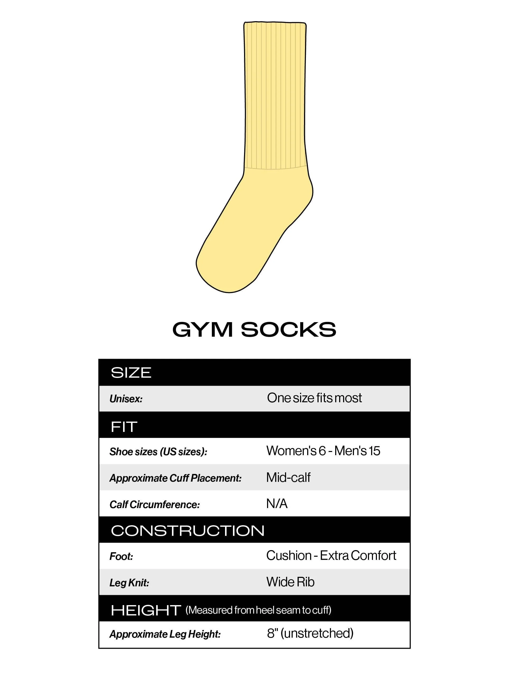 I ❤️ Heavy Metal Gym Crew Socks - Image 6