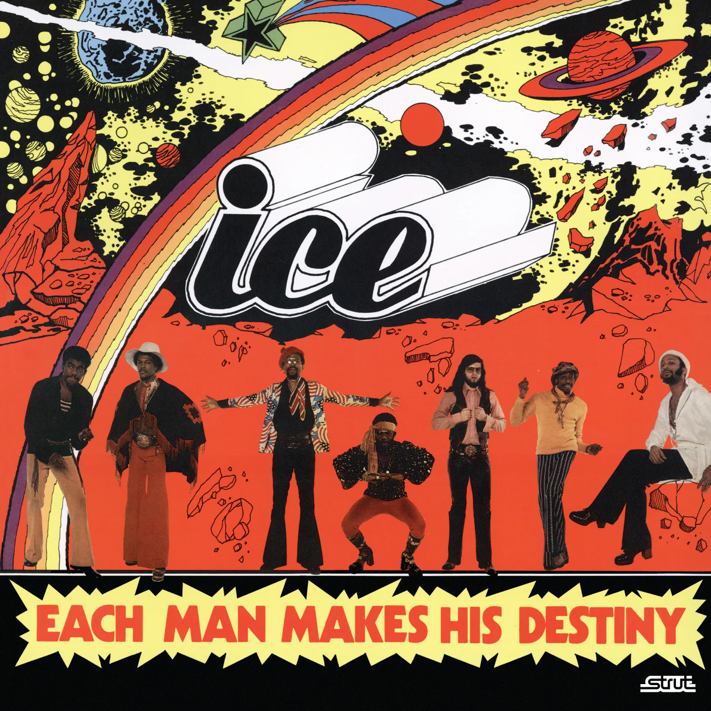 Ice (Lafayette Afro-Rock Band) - Each Man Makes His Destiny LP NEW