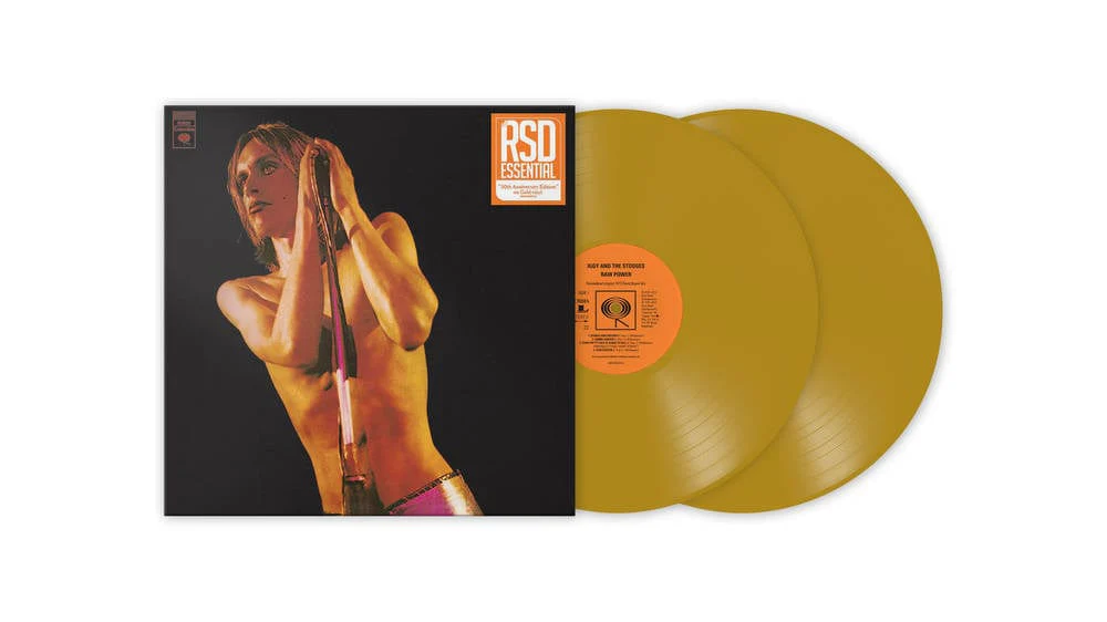 Iggy and The Stooges - Raw Power 2LP NEW GOLD VINYL