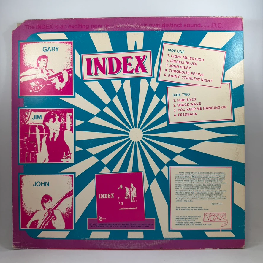 Index – Index LP USED Vinyl VG++/VG - Image 2