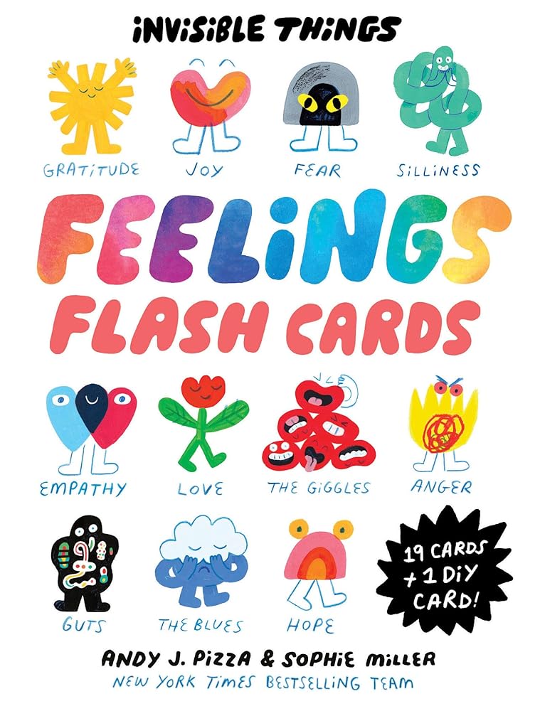 Invisible Things Feelings Flash Cards by Andy J. Pizza, Sophie Miller