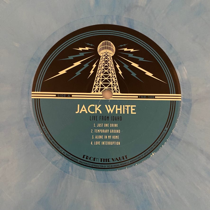 Jack White – Acoustic Tour 2015 2LP USED NM/VG+ Blue Marble Vinyl Box Set w/ DVD - Image 5