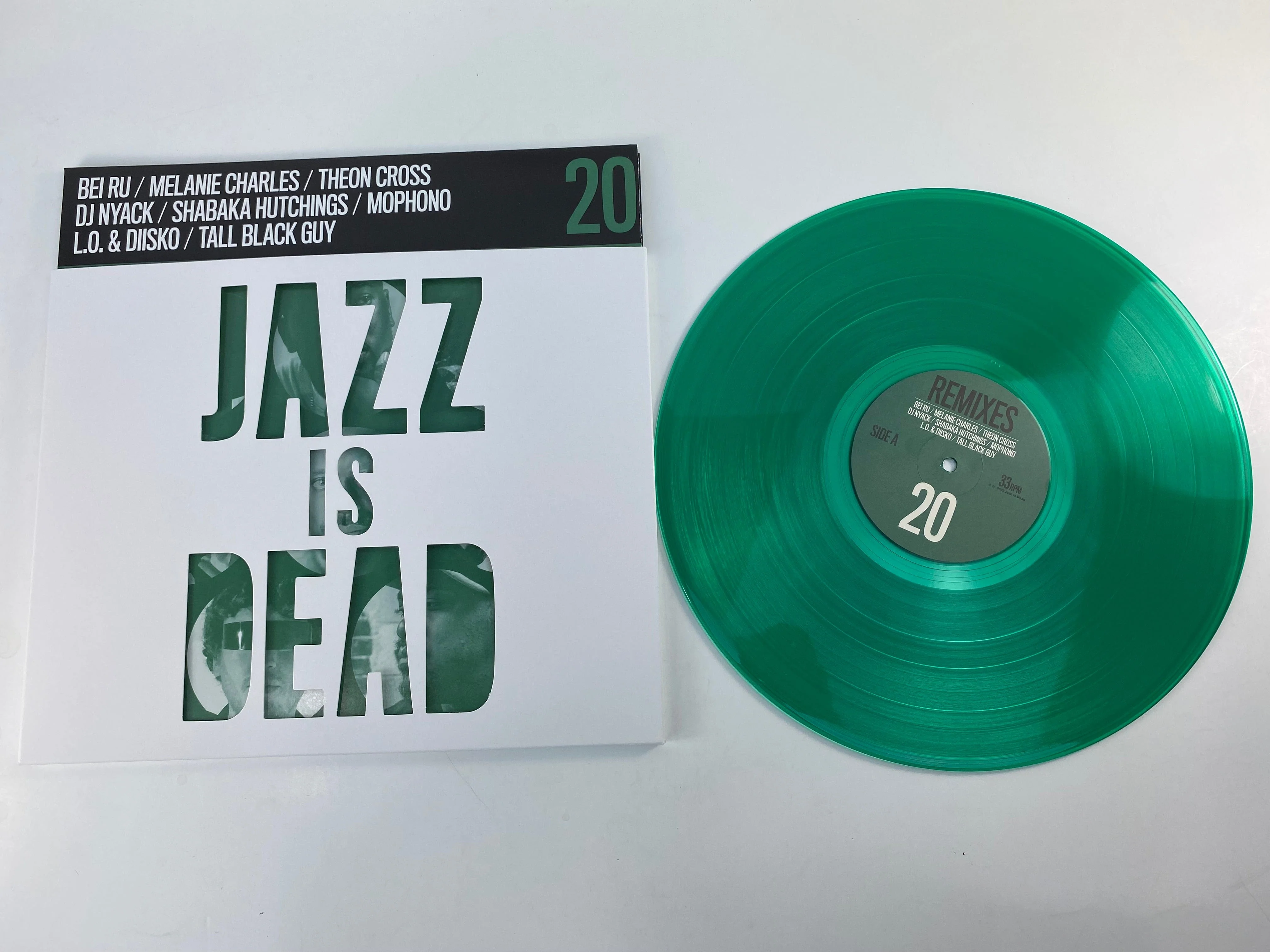 Jazz Is Dead - Remixes JID020 LP NEW GREEN VINYL