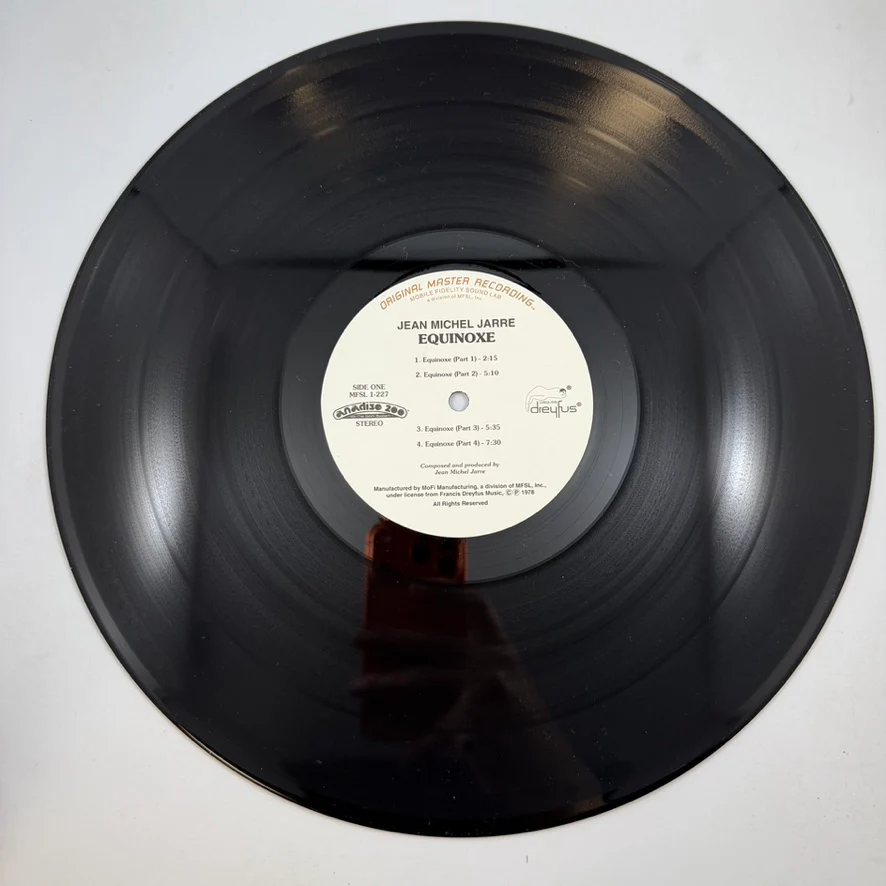 Jean Michel Jarre – Equinoxe LP USED Vinyl NM/NM Audiophile - Image 3