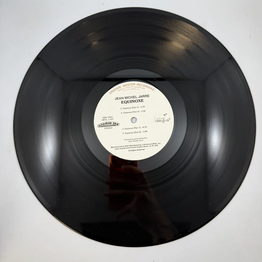 Jean Michel Jarre – Equinoxe LP USED Vinyl NM/NM Audiophile - Image 4