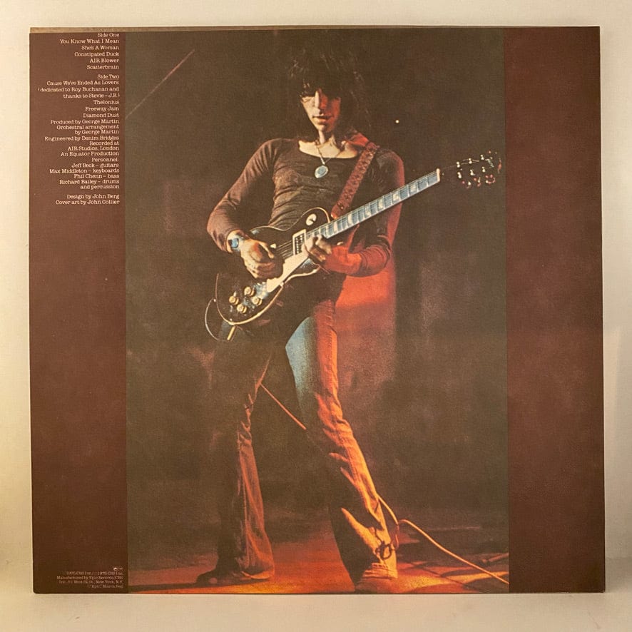 Jeff Beck – Blow By Blow LP USED NM/NM 1975 Pressing - Image 2