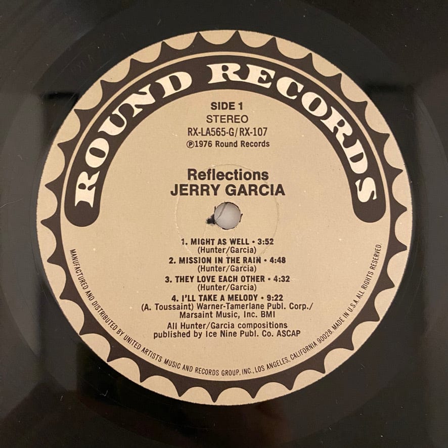 Jerry Garcia – Reflections LP USED VG+/VG 1976 Pressing - Image 5