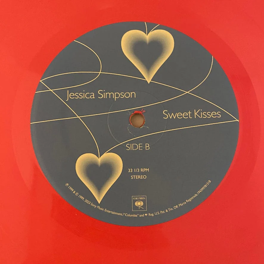 Jessica Simpson – Sweet Kisses LP USED NM/VG+ Pink Vinyl - Image 7