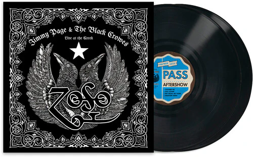Jimmy Page & the Black Crowes - Live At The Greek 2LP NEW