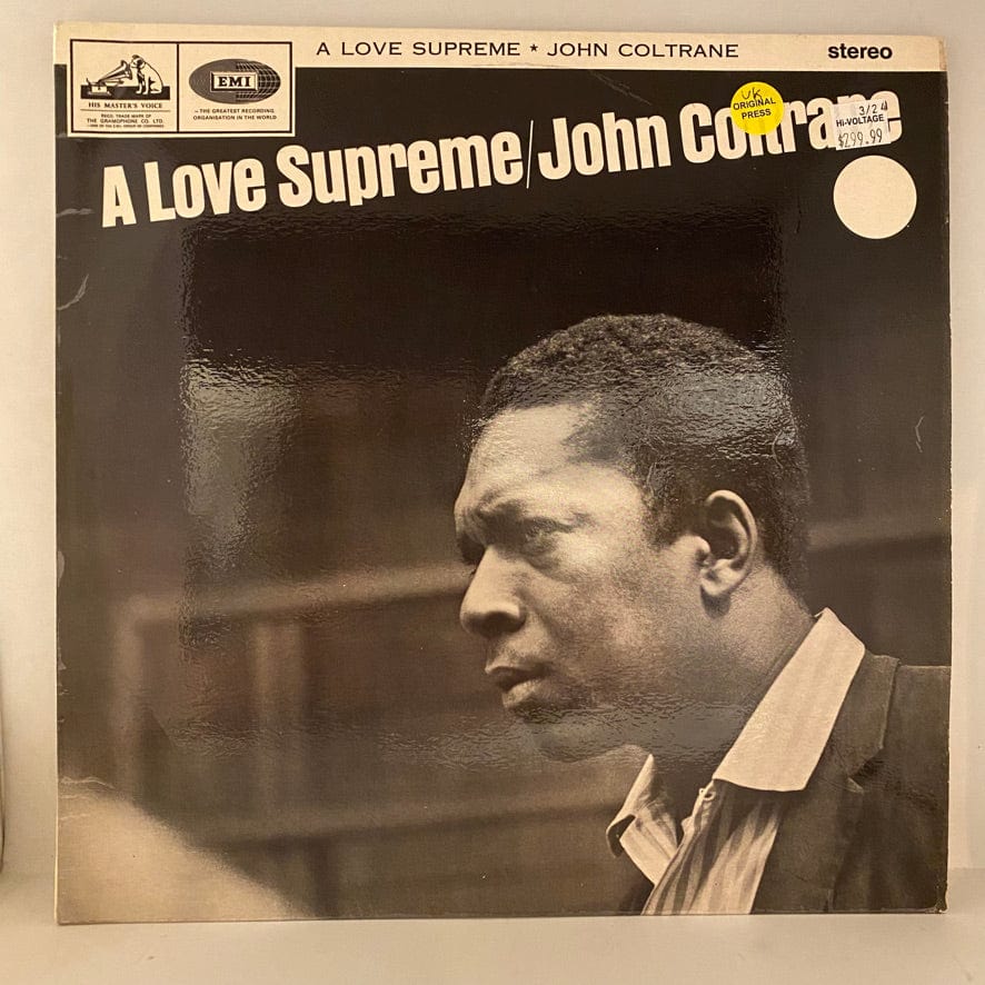 John Coltrane – A Love Supreme VG+/VG+ 1965 UK Pressing